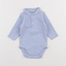 Body à col bleu - Buissonnière - Bleu - garçon & 3 mois - Seconde main