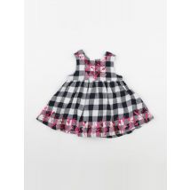 Robe blanc, noir - DPAM - Blanc - fille & 6 mois - Seconde main
