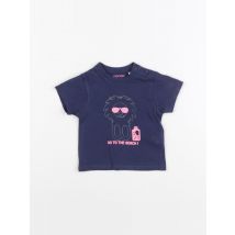 Tee-shirt bleu - Obaïbi - Bleu - fille & 3 mois - Seconde main