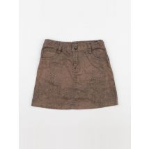 Jupe marron, noir - Little Karl Marc John - Marron - fille & 6 ans - Seconde main