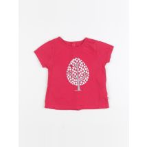 Tee-shirt rose - Obaïbi - Rose - garçon & 6 mois - Seconde main