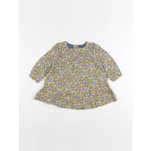 Robe bleu, jaune - Sergent Major - Bleu - fille & 9 mois - Seconde main