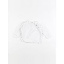 Pull blanc - Eden & Victor - Blanc - fille & 6 mois - Seconde main