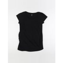 Tee-shirt grossesse noir - H&M - Noir - femme & m - Seconde main