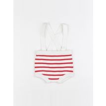 Short blanc, rouge - Jacadi - Blanc - garçon & 6 mois - Neuf