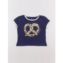 Tee-shirt bleu - Crewcuts - Bleu - fille & 6/7 ans - Seconde main