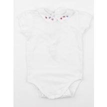 Body à col blanc - Buissonnière - Blanc - fille & 18 mois - Seconde main