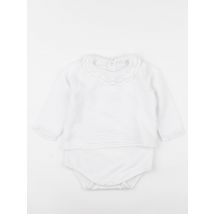 Body blouse blanc - Buissonnière - Blanc - fille & 24 mois - Seconde main