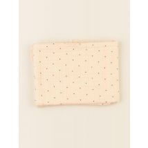 Petit lange PAVOT rose - Poudre Organic - Rose - fille & 60*60 - Neuf