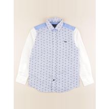 Chemise bleu, blanc - Harmont & Blaine - Blanc - garçon & 8 ans - Seconde main