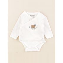 Body blanc - Vertbaudet - Blanc - garçon & 1 mois - Seconde main
