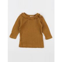 Tee-shirt marron - Lil'Atelier - Marron - fille & 3 mois - Seconde main