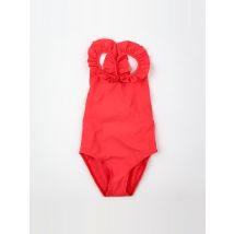 Maillot de bain rouge, rose dos croisé (neuf) - Canopea - Rose - fille & 1/2 ans - Neuf