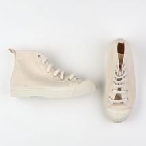 Tennis à lacets beige (neuf) - Bensimon - Beige - mixte & pointure 35 - Neuf