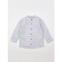 Chemise blanc, bleu - Mayoral - Blanc - garçon & 18 mois - Seconde main