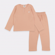 Le Pyjama Forever Pêche - Smala Collection - Beige - mixte & 4 ans - Neuf