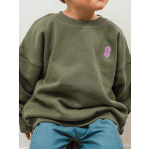 Le Sweat Kaki - Smala - Vert - mixte & 5 ans - Neuf