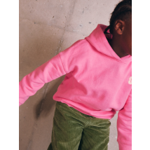 Le Sweat Capuche Rose Bonbon - Smala - Rose - mixte & 6 ans - Neuf