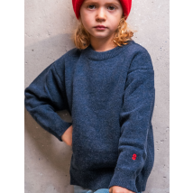 Le Pull 100% laine Ardoise - Smala - Gris - mixte & 2 ans - Neuf