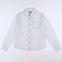 Chemise blanc - Okaidi - Blanc - garçon & 14 ans - Seconde main