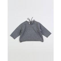 Tee-shirt gris - Babe & Tess - Gris - fille & 3 mois - Seconde main