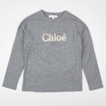 Chloé - tee-shirt gris - 6 ans