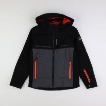 Icepeak - manteau de ski noir, gris - 11/12 ans
