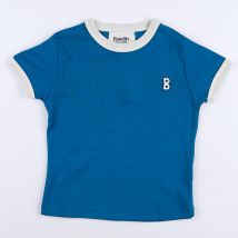 Bandits à la crème - tee-shirt bleu (neuf) - 8 ans