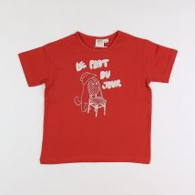 Maison Tadaboum - tee-shirt rouge (neuf) - 4/5 ans