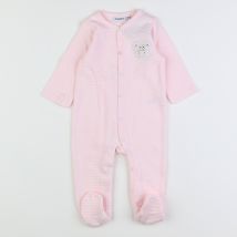 Noukie's - pyjama coton rose (état neuf) - 6 mois
