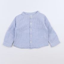 Eden & Victor - chemise bleu - 9 mois