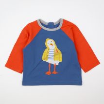 Baby Boden - tee-shirt orange - 3/6 mois