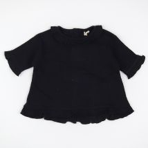 Play Up - tee-shirt noir (neuf) - 3 mois