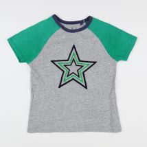 Mini Boden - tee-shirt vert - 7/8 ans