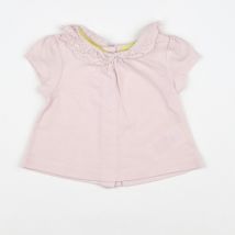 Baby Boden - tee-shirt rose - 0/3 mois