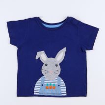 Baby Boden - tee-shirt bleu - 6/12 mois