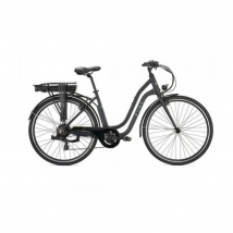 Pure Free City Ladies Hybrid Electric Bike, Black