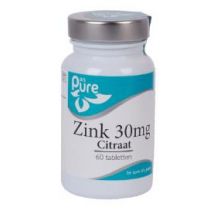 It's Pure it's pure zink 30 mg citraat 60 tab