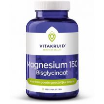 Vitakruid Magnesium 150 bisglycinaat 180tb