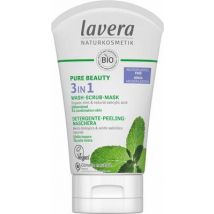 Lavera Pure Beauty 3-in-1 reiniger - peeling - masker EN- 125ml