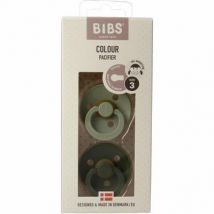 Bibs Fopspeen maat 3 - sage/hunter green 2pack 2st