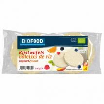 Damhert Rijstwafels yoghurt bio 100g