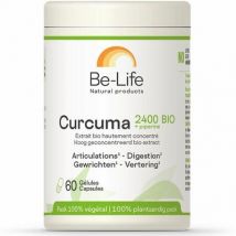 Be-Life Curcuma 2400 + piperine bio 60sft