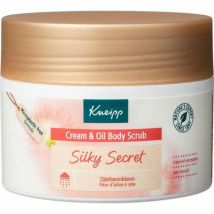 Kneipp Silky secret cream & oil body scrub zijdeboombloem 200ml