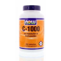 NOW Vitamine C-1000 met rozenbottel en bioflavonoiden 250tb