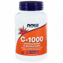 NOW Vitamine C-1000 met rozenbottel en bioflavonoiden 100tb