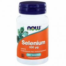 NOW Selenium gistvrij 100 mcg 100tb