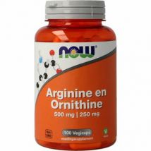 NOW Arginine & Ornithine 500/250 mg 100vc