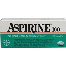 Aspirine Acetylsalicylzuur 100mg 20tb