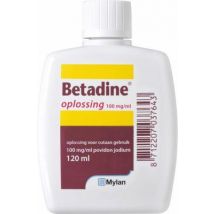 Betadine Jodium oplossing 100 mg/ml 120ml